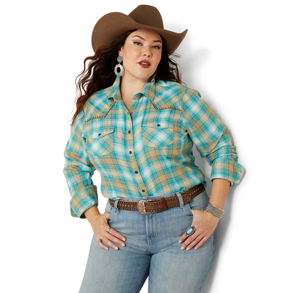Roping Plaid Shirt