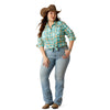 Roping Plaid Shirt