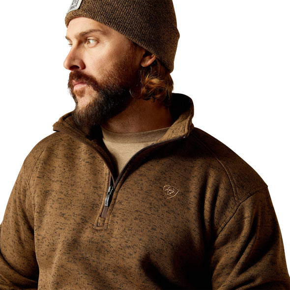 Caldwell Logo 1/4 Zip Sweater