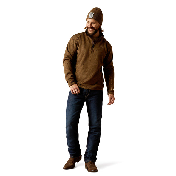 Caldwell Logo 1/4 Zip Sweater