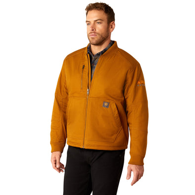 Rebar Stretch Canvas Bomber Jacket
