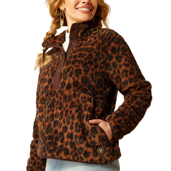 Berber Snap Front Sweatshirt
