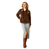 Berber Snap Front Sweatshirt