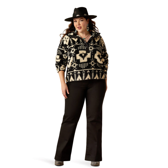 Berber Snap Front Sweatshirt
