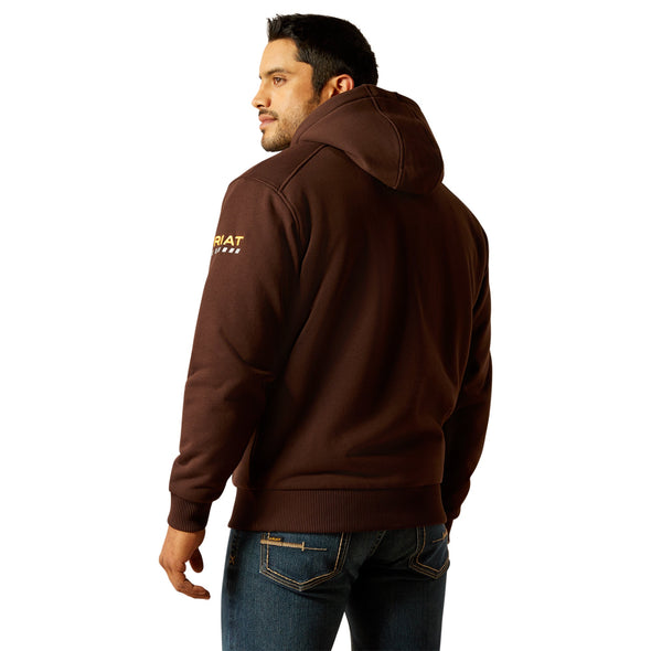 Rebar All-Weather Sherpa-Lined Full Zip Hoodie