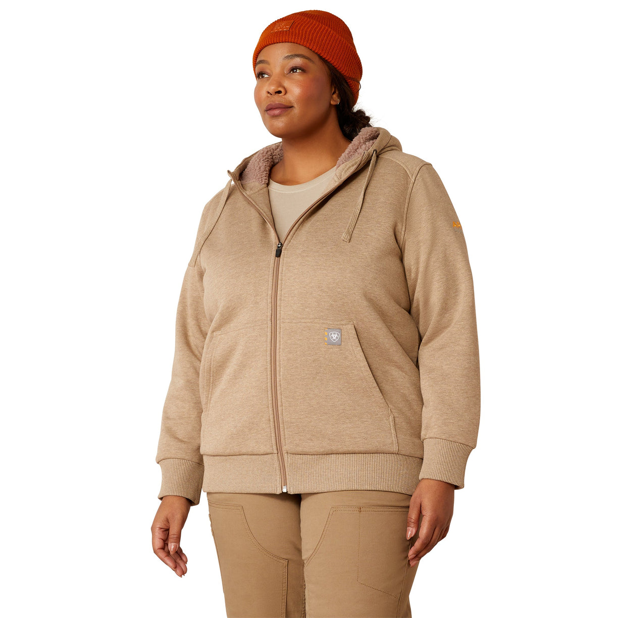 Rebar All-Weather Sherpa Full Zip Hoodie