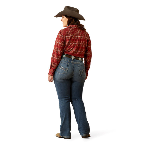 Mid Rise Amora Boot Cut Jeans