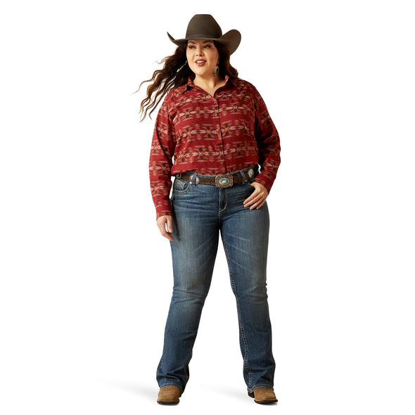 Mid Rise Amora Boot Cut Jeans