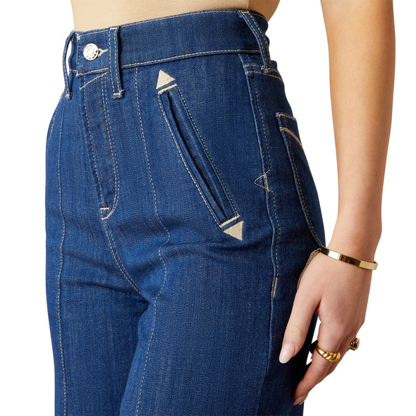 Ultra High Rise Bria Wide Leg Jeans