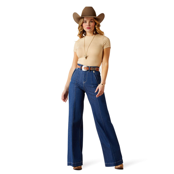 Ultra High Rise Bria Wide Leg Jeans