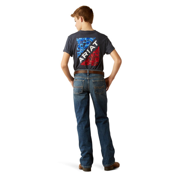 B4 Relaxed Kelvin Boot Cut Jeans