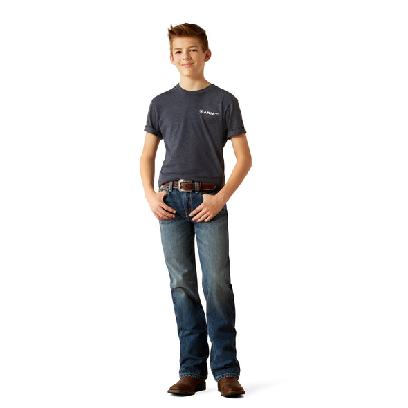 B4 Relaxed Kelvin Boot Cut Jeans