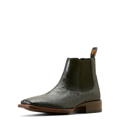 Booker Ultra Exotic - Jet Black Full Quill Ostrich Leather