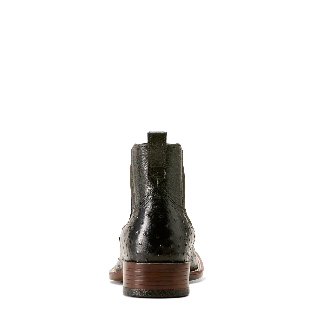 Booker Ultra Exotic - Jet Black Full Quill Ostrich Leather