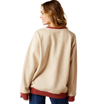 Roughstock Oversized Crew Sweatshirt