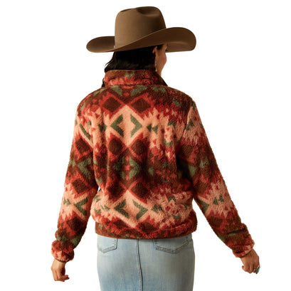 Berber Snap Front Sweatshirt