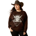 Taurus Oversized Crew Sweatshirt