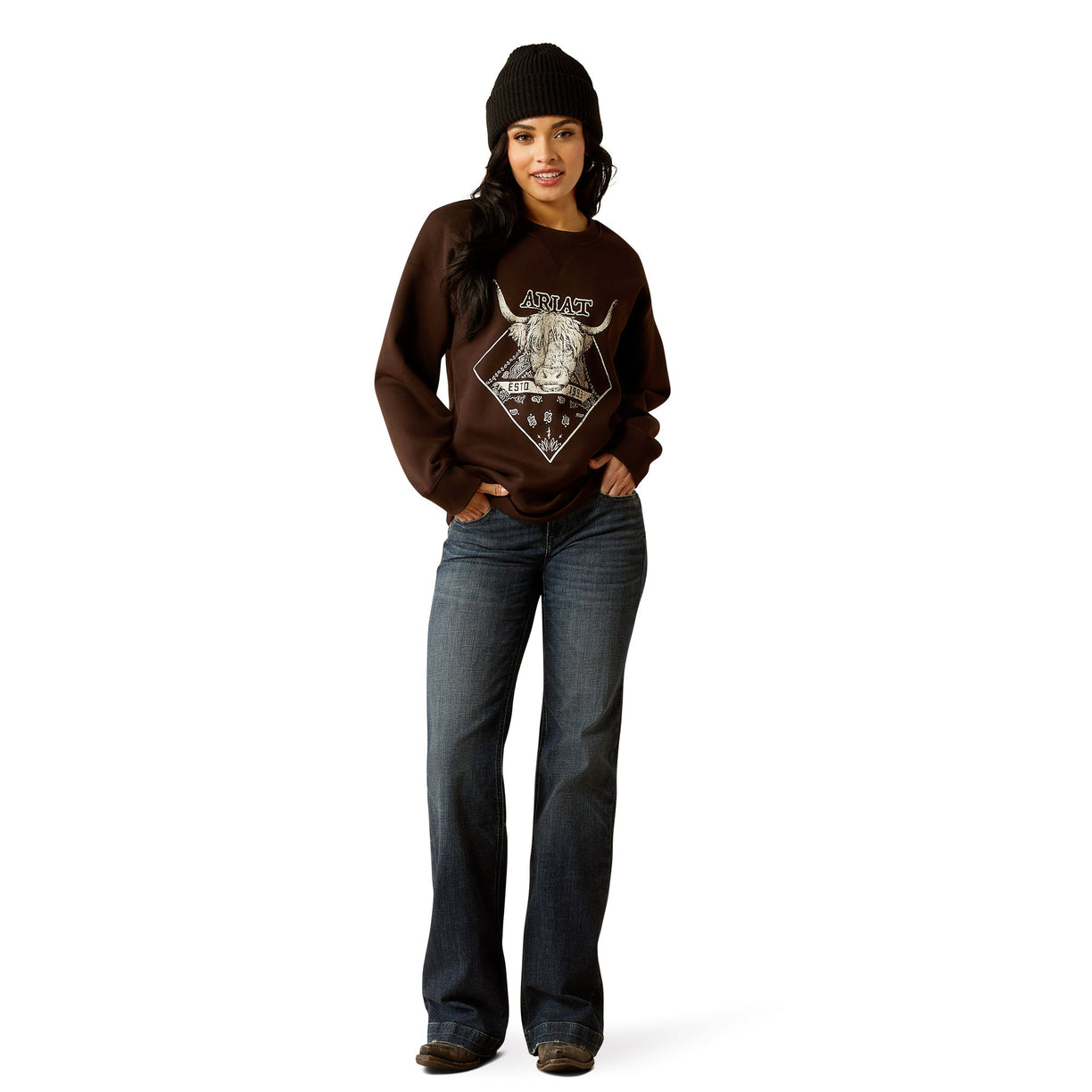 Taurus Oversized Crew Sweatshirt