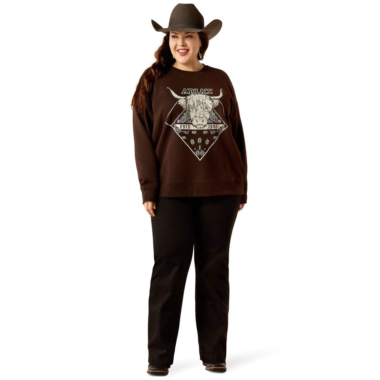 Taurus Oversized Crew Sweatshirt