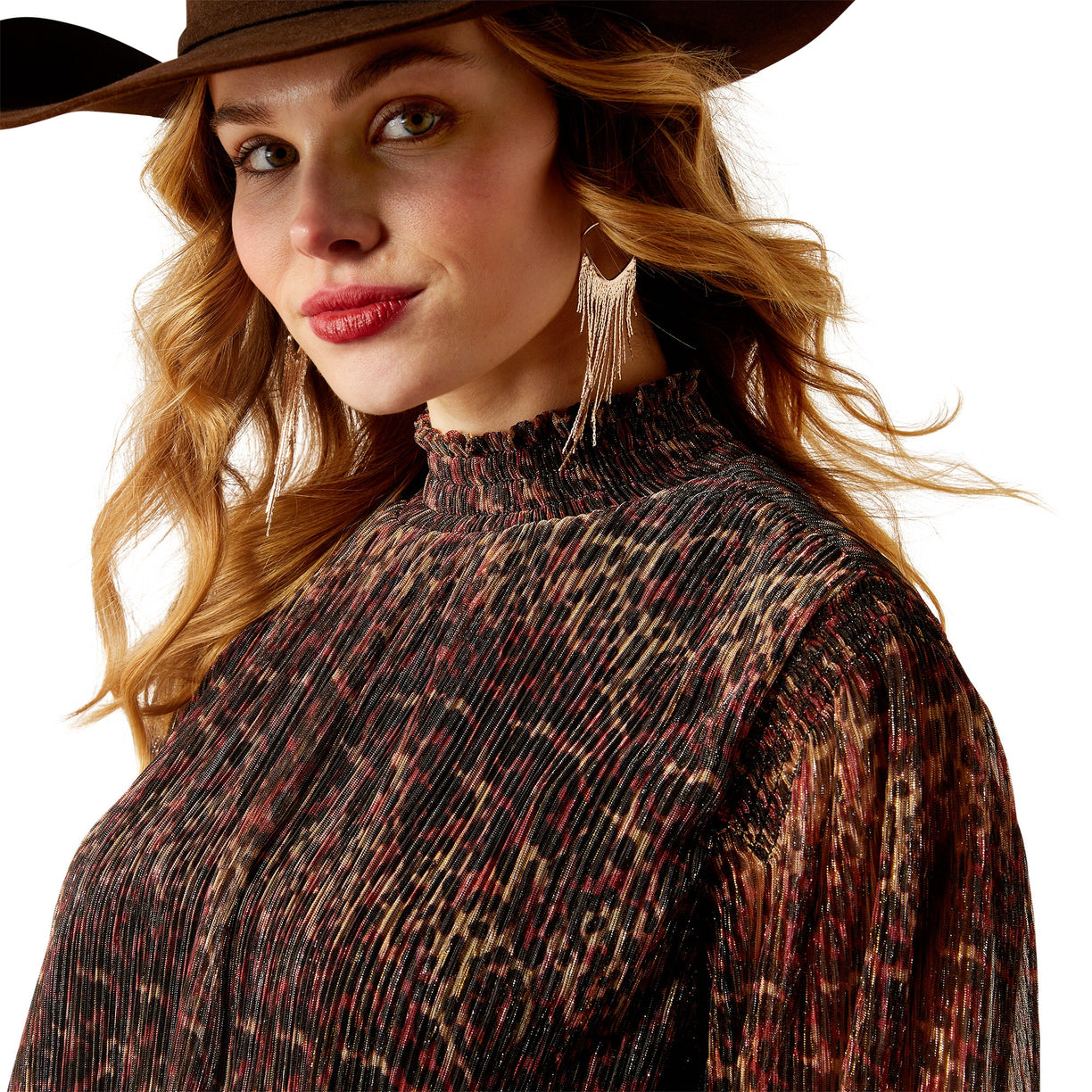 Plume Pleated Shirt