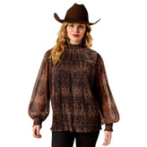 Plume Pleated Shirt