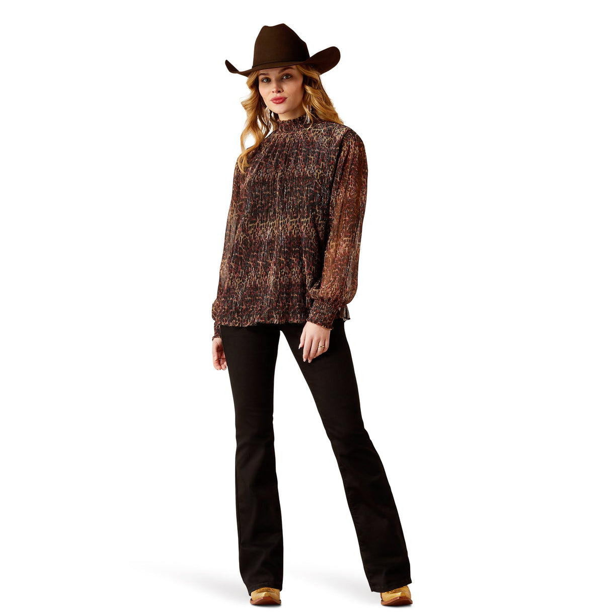 Plume Pleated Shirt