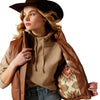Swirls Faux Leather Vest