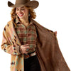 Sunset Chic Blanket Coat