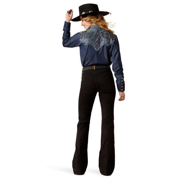 High Rise Dixie Slim Trouser Jeans