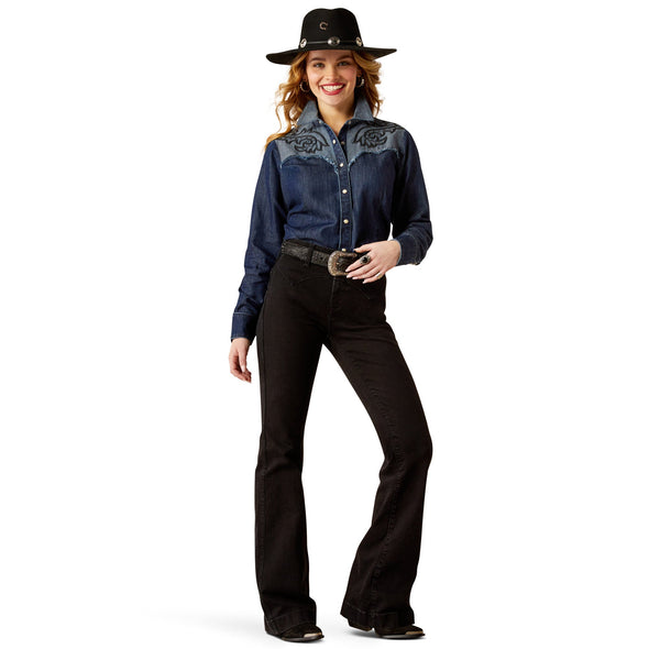 High Rise Dixie Slim Trouser Jeans