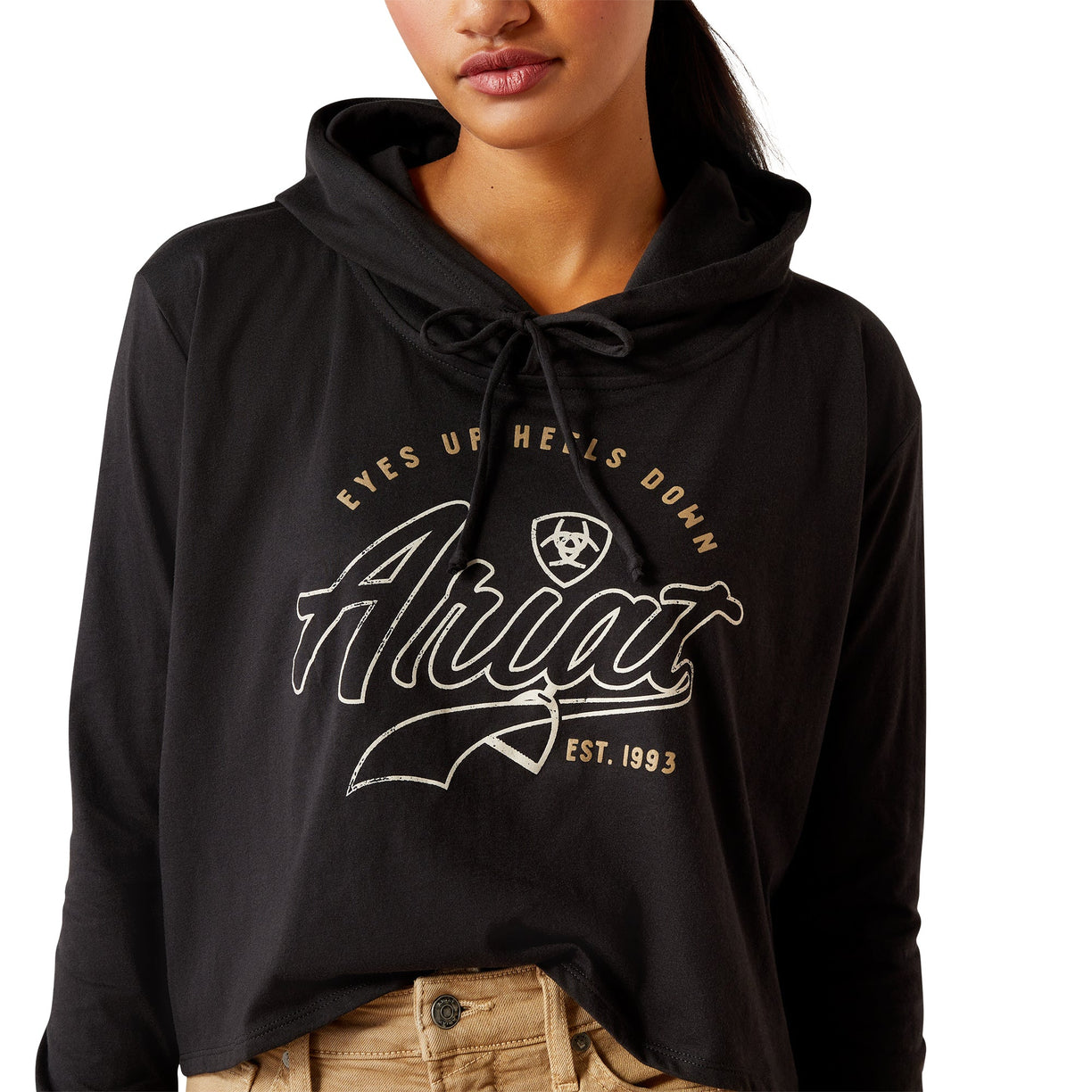Heels Down Hoodie Tee