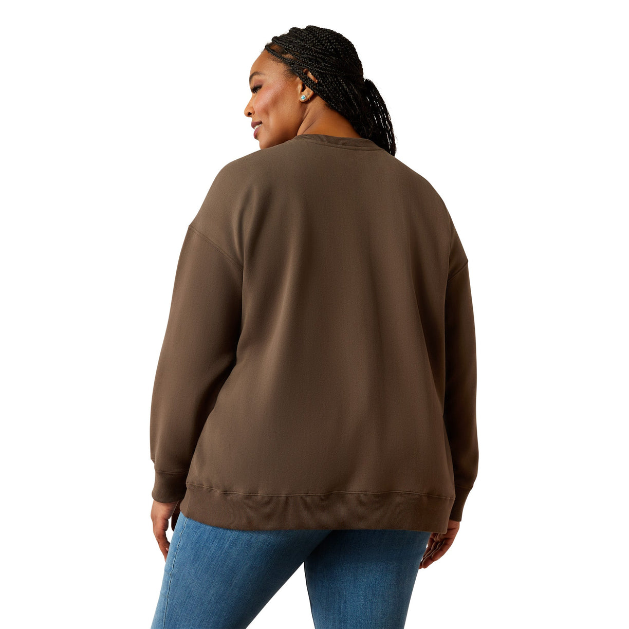 Oversized Crew Sweatshirt