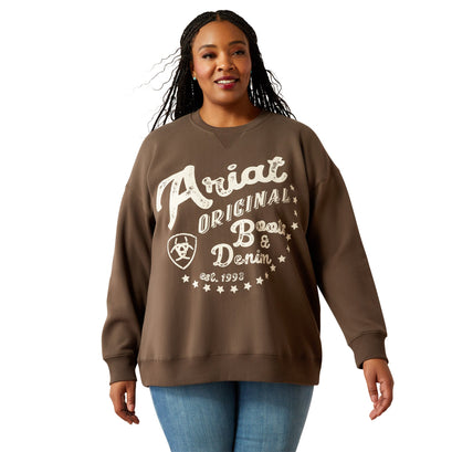 Oversized Crew Sweatshirt
