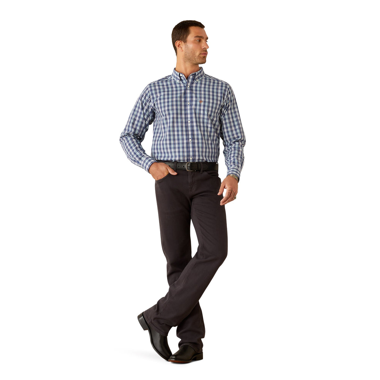 Wrinkle Free Bronson Fitted Shirt