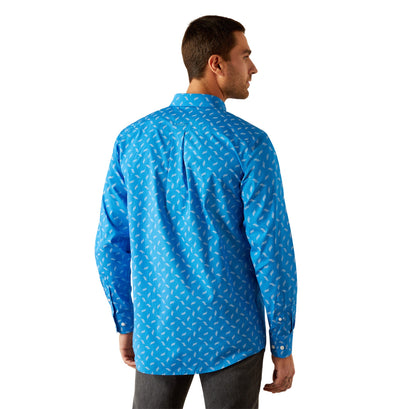 Wrinkle Free Blaze Fitted Shirt