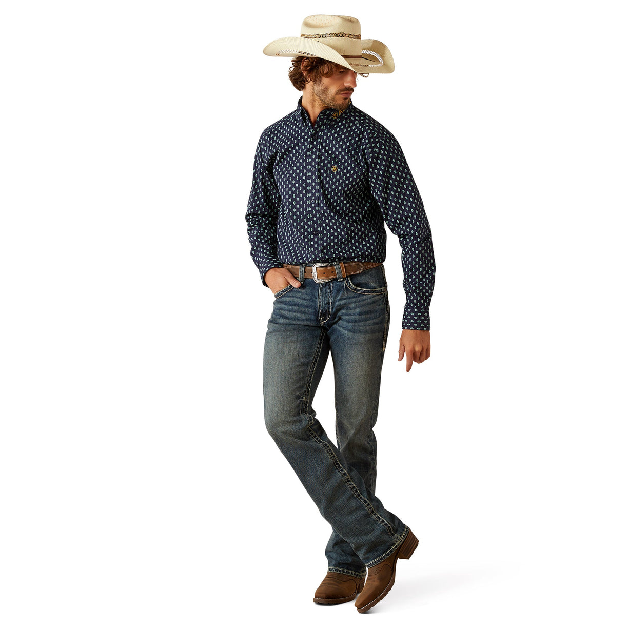 Team Powell Fitted Shirt