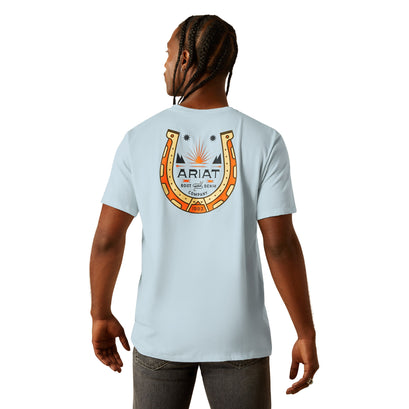 Ariat Lucky Shoe T-Shirt Glacier Blue