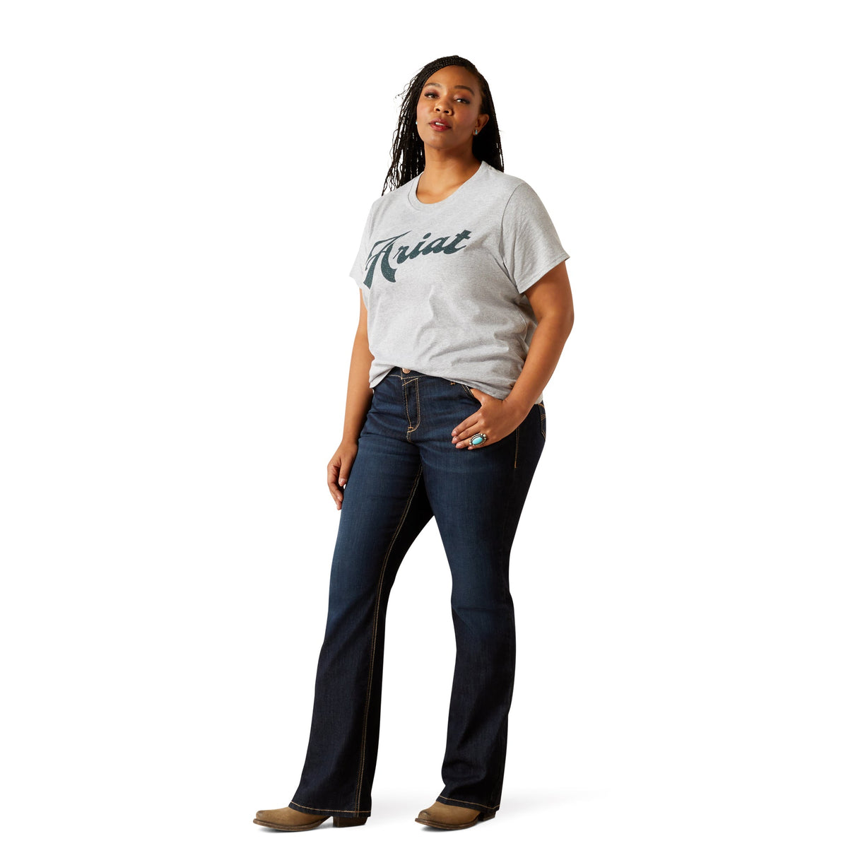 Ariat Old School Script Tee