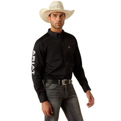 Team Logo Twill Fitted Shirt