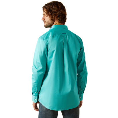 Team Logo Twill Fitted Shirt