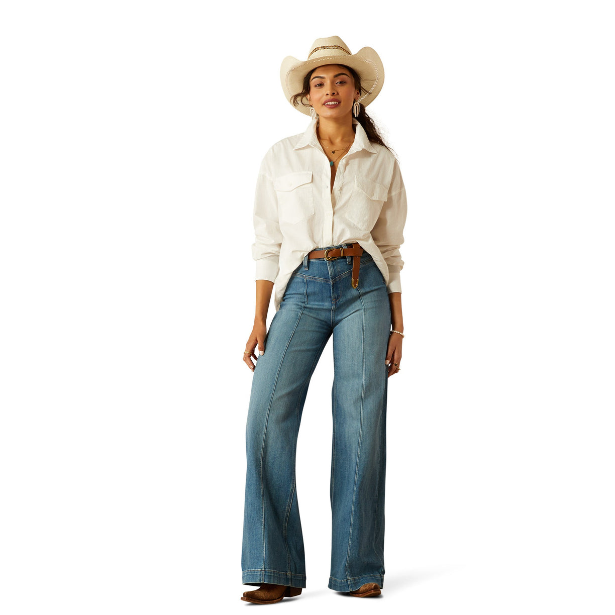 Ultra High Rise Sloane Wide Jeans