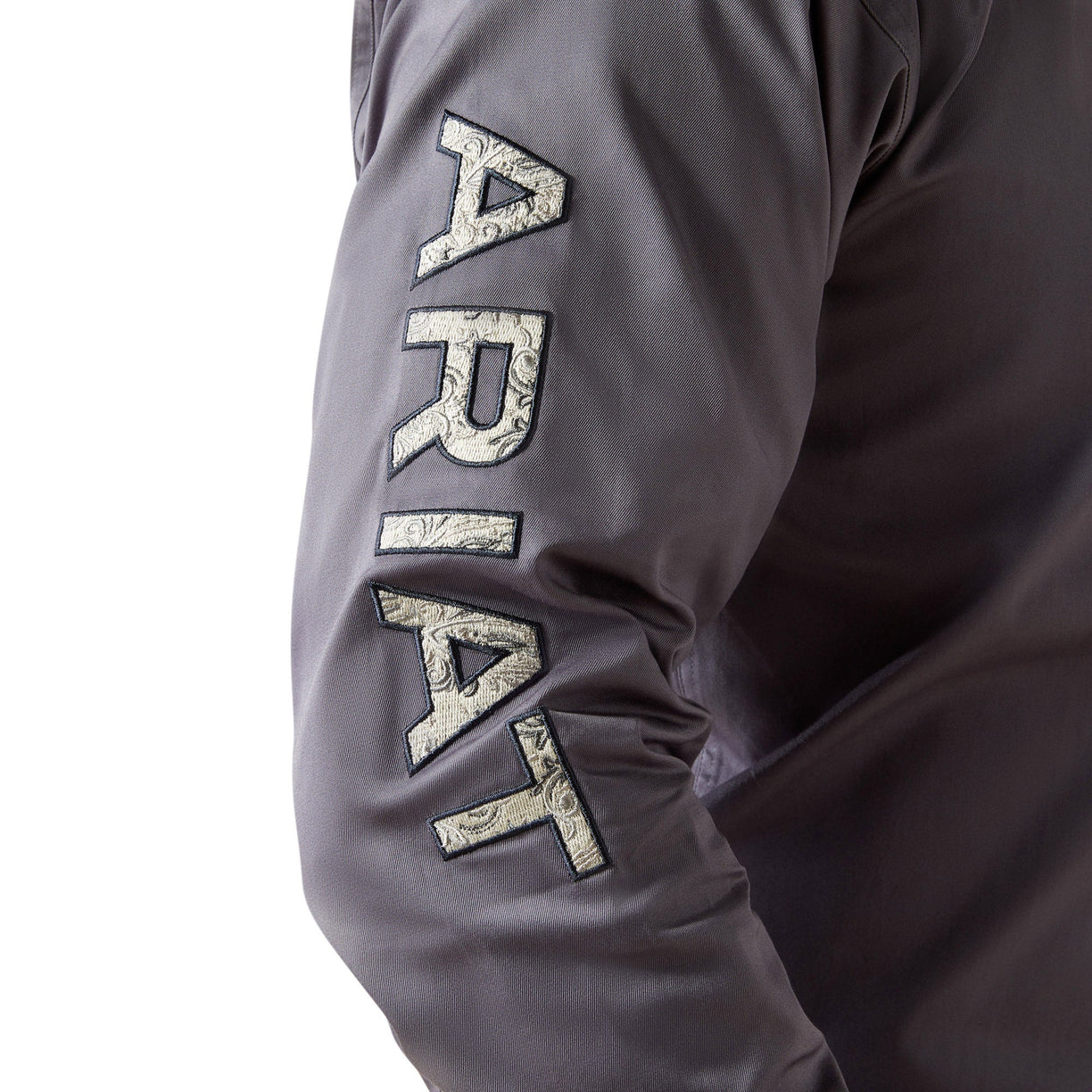 Gray sleeve with 'Aramid' text on a white background