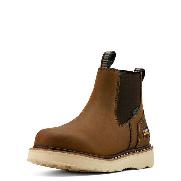 Men's Rebar Wedge Chelsea Waterproof Work Boot