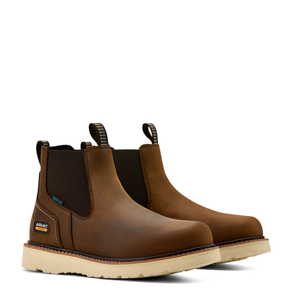 Men's Rebar Wedge Chelsea Waterproof Work Boot