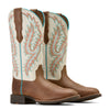 Women's Round Up W Toe StretchFit Western Boot