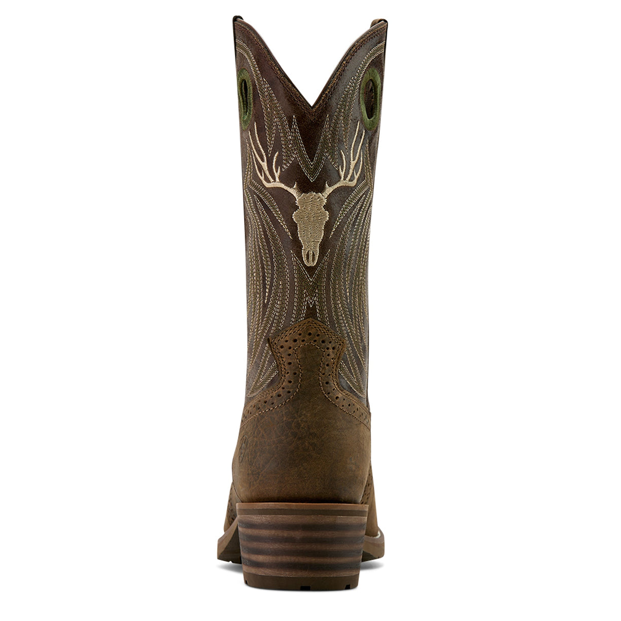 Hybrid Roughstock Antler Cowboy Boot