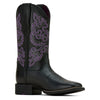 Women's Round Up Wide Square Toe StretchFit Western Boot