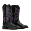 Women's Round Up Wide Square Toe StretchFit Western Boot
