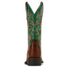 Women's Round Up Wide Square Toe StretchFit Western Boot
