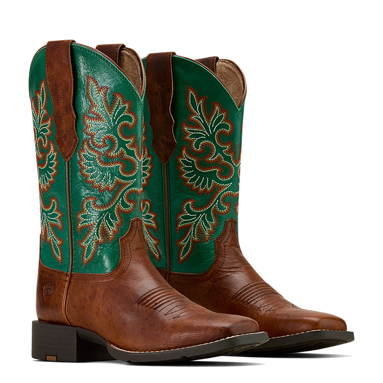 Round Up Wide Square Toe StretchFit Western Boot